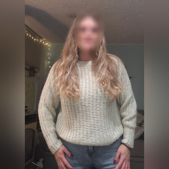 Cloth Knit Sweater - Picture 6 of 6